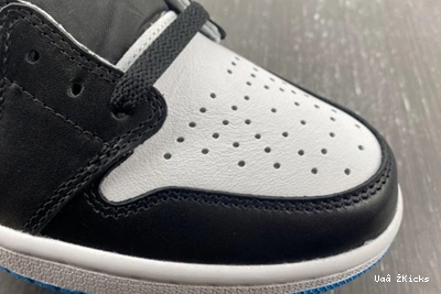 Powder Blue Jordan Black Low 1 Retro OG Dark 183 Sophisticated CZ0790-104 1107